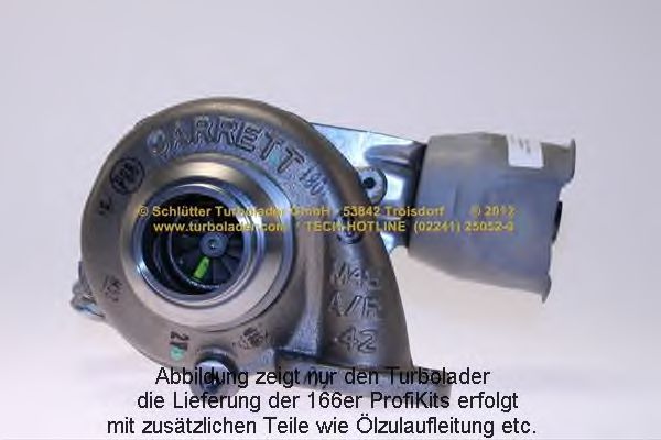 PRO-00067 Compresor,sistem de supraalimentare SCHLÜTTER TURBOLADER 