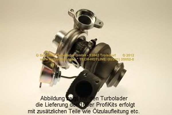 PRO-05132 Compresor,sistem de supraalimentare SCHLÜTTER TURBOLADER 