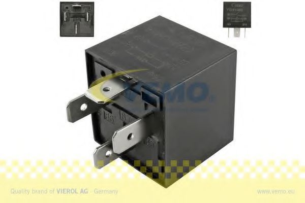 V15-71-0002 Releu, ventilator radiator VEMO 