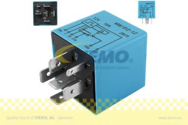 Releu, temporizare stergator parbriz