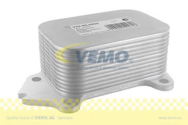 V22-60-0003 Radiator ulei, ulei motor VEMO 