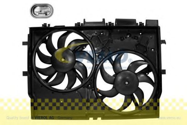 V24-01-1287 Ventilator, radiator VEMO 
