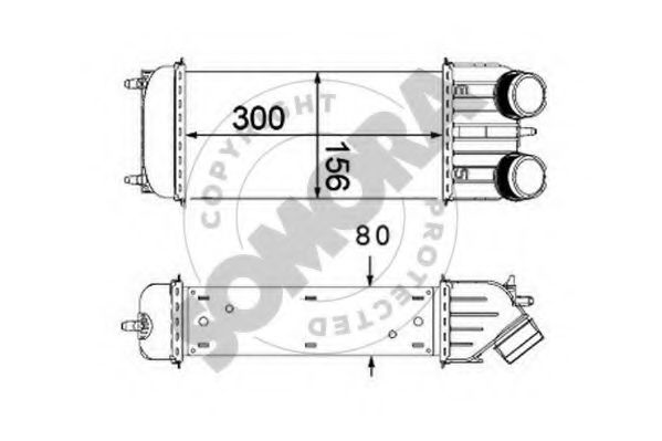 Intercooler, compresor