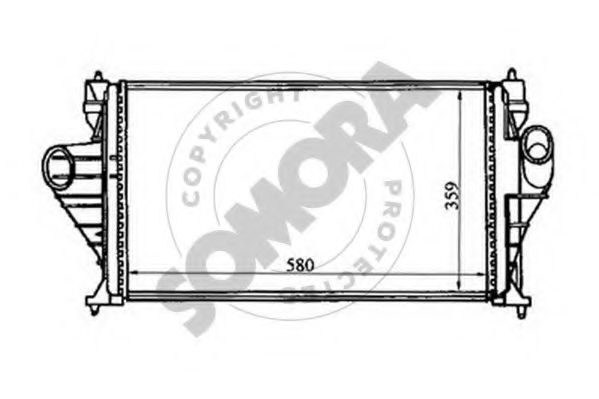 Intercooler, compresor