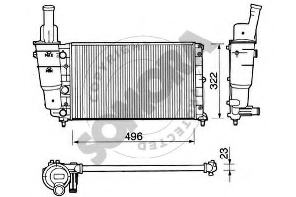 Radiator, racire motor