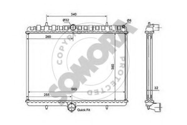 Radiator, racire motor