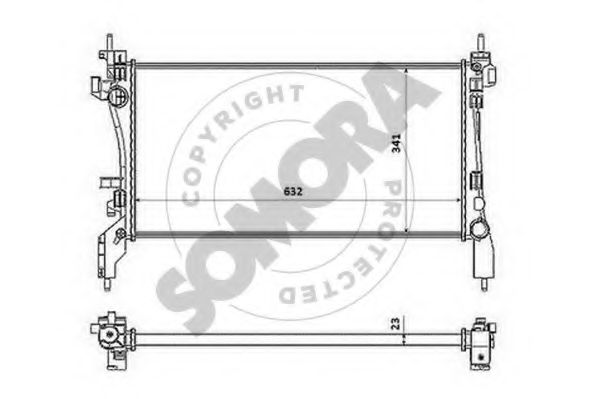Radiator, racire motor
