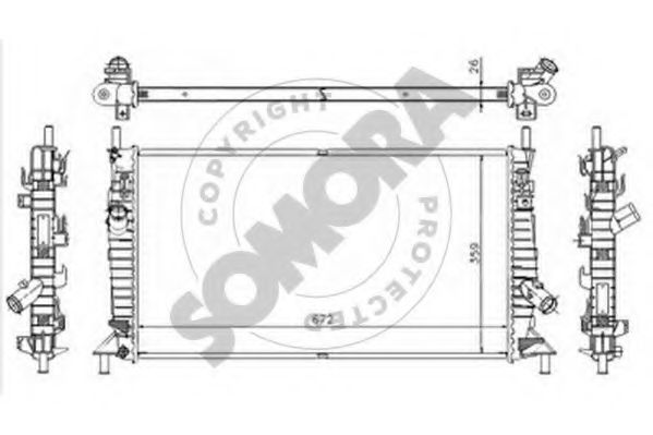 Radiator, racire motor