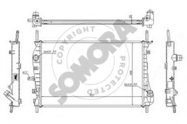Radiator, racire motor