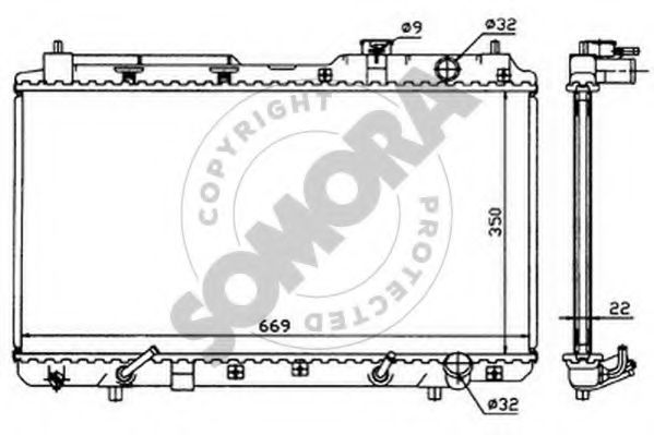 Radiator, racire motor