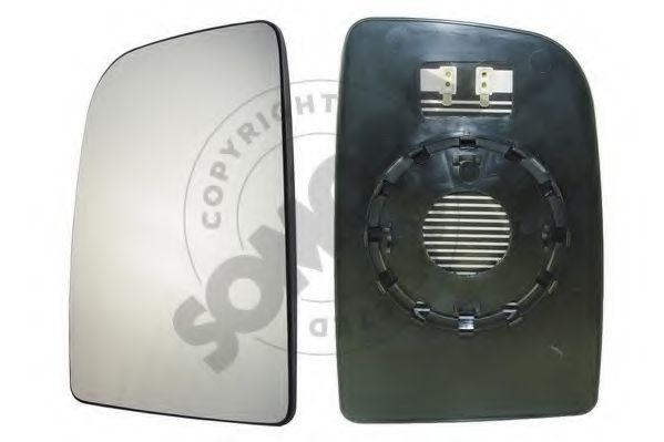 172356GB Sticla oglinda, oglinda retrovizoare exterioara SOMORA 