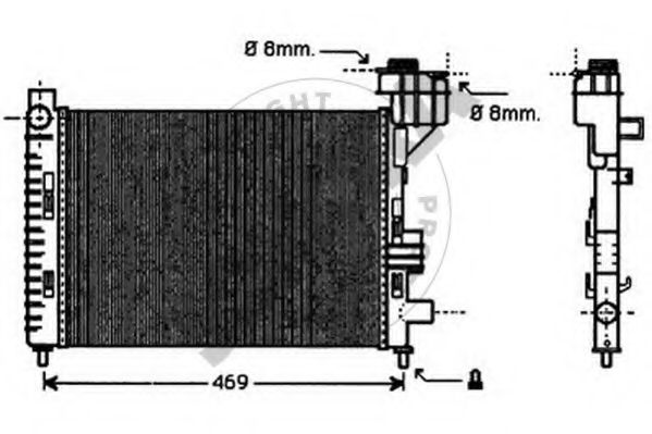 Radiator, racire motor