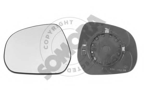 210256G Sticla oglinda, oglinda retrovizoare exterioara SOMORA 