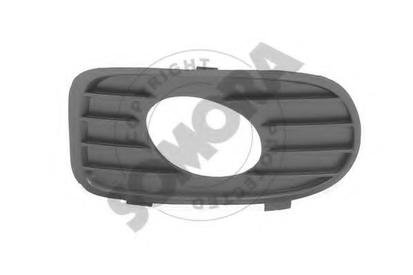 210526LA Grila ventilatie, bara protectie SOMORA 