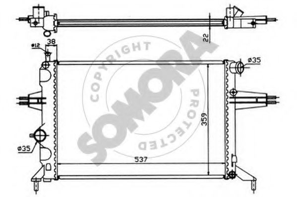 Radiator, racire motor