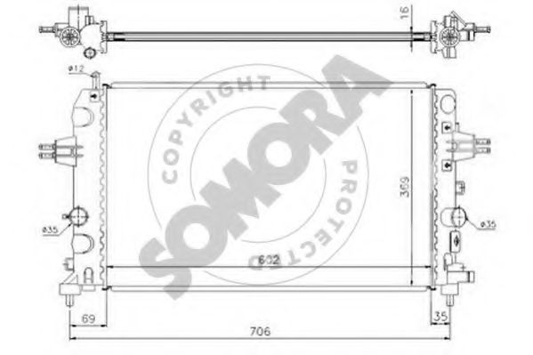 Radiator, racire motor