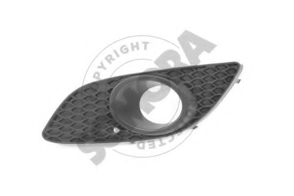 214126LD Grila ventilatie, bara protectie SOMORA 