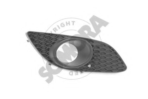 214126RD Grila ventilatie, bara protectie SOMORA 