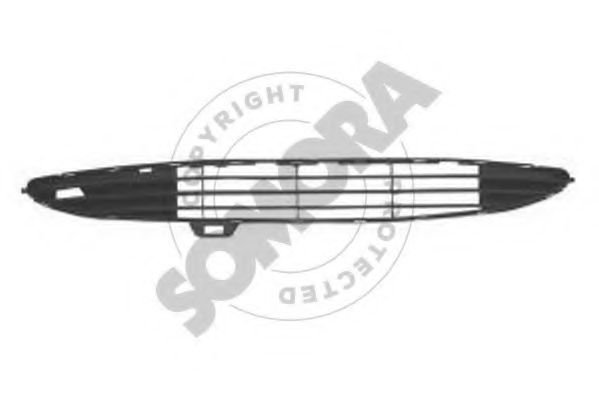 221326 Grila ventilatie, bara protectie SOMORA 