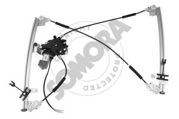 221358 Mecanism actionare geam SOMORA 