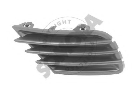 221526BR Grila ventilatie, bara protectie SOMORA 