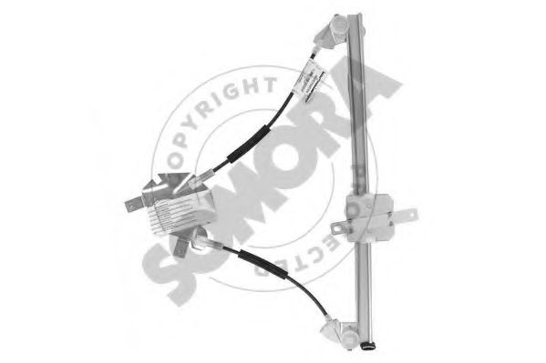 223458 Mecanism actionare geam SOMORA 