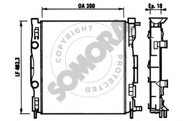 Radiator, racire motor