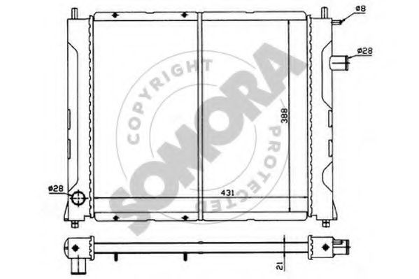 Radiator, racire motor