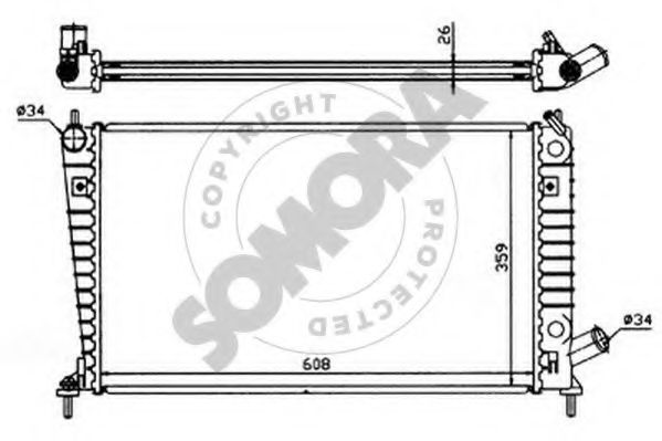 Radiator, racire motor