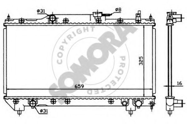 Radiator, racire motor