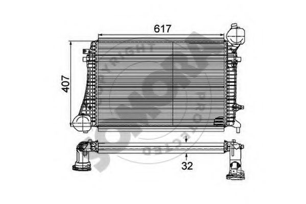 Intercooler, compresor