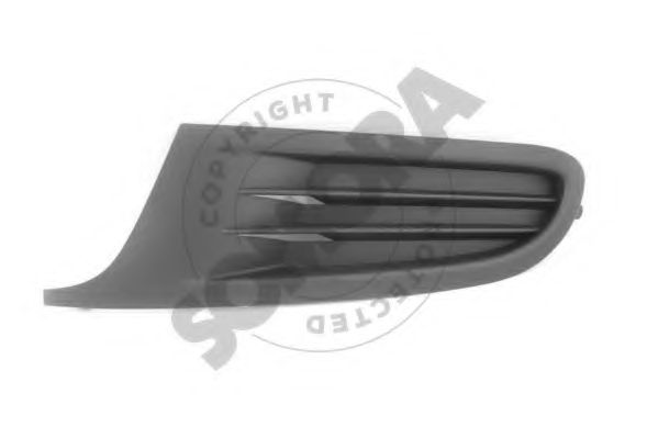 351126L Grila ventilatie, bara protectie SOMORA 