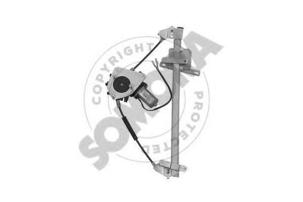 361258 Mecanism actionare geam SOMORA 