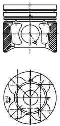 40179610 Piston KOLBENSCHMIDT 