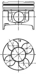 40290620 Piston KOLBENSCHMIDT 