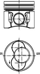 40422600 Piston KOLBENSCHMIDT 