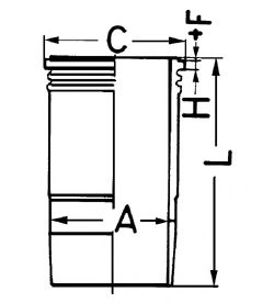 89556110 Camasa cilindru KOLBENSCHMIDT 