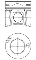 99813600 Piston KOLBENSCHMIDT 