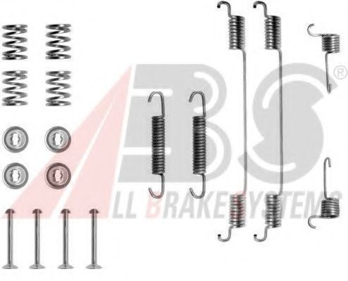 Set accesorii, sabot de frana