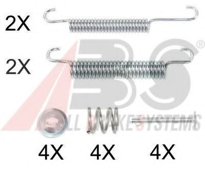 0893Q set accesorii, saboti frana parcare A.B.S. 
