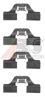 1211Q Set accesorii, placute frana A.B.S. 