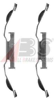 1221Q Set accesorii, placute frana A.B.S. 
