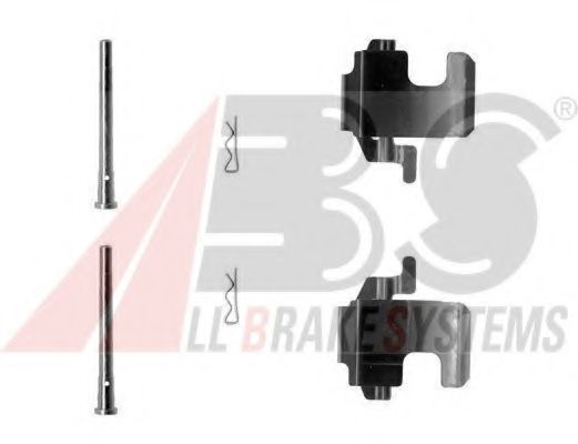 Set accesorii, placute frana