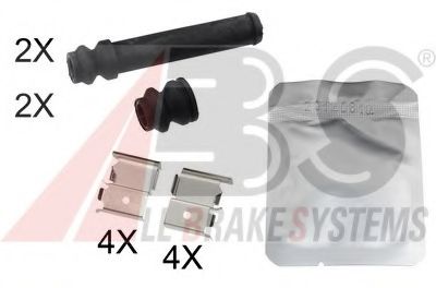 1855Q Set accesorii, placute frana A.B.S. 