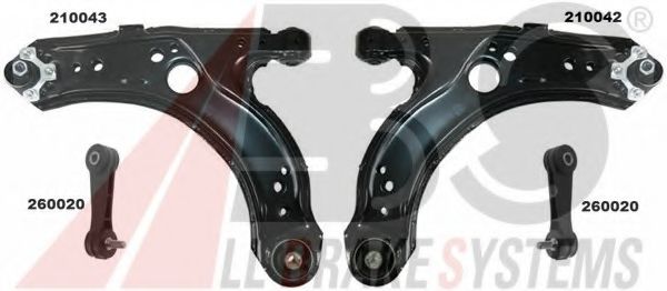 219905 Set reparatie, bara stabilizatoare A.B.S. 