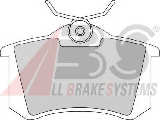 36623/1 OE set placute frana,frana disc A.B.S. 