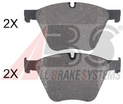 37678 OE set placute frana,frana disc A.B.S. 