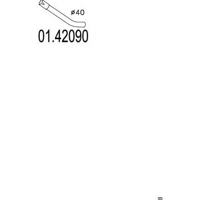 01.42090 Racord evacuare MTS 