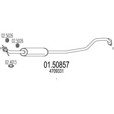 01.50857 Toba esapamet intermediara MTS 