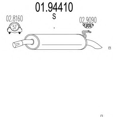 Toba esapament finala